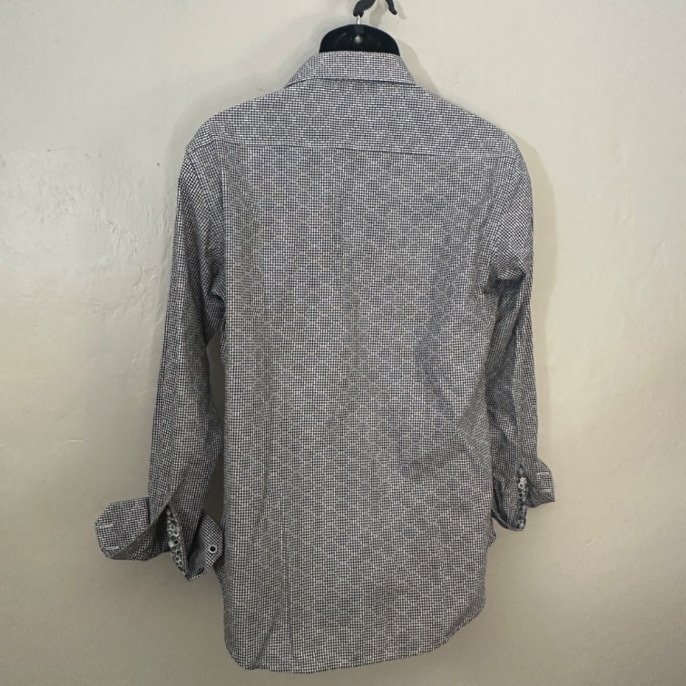 Robert Graham Contrast Long Sleeve Shirt Small Gently worn 100% cotton - Picture 4 of 5